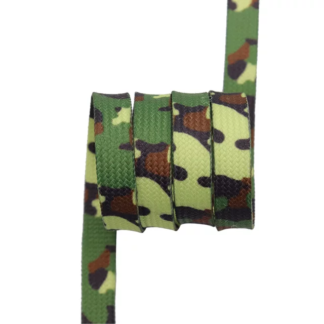 Lacets Camouflage Military