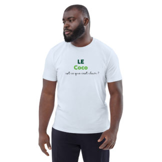 T-shirt unisexe en coton biologique LE COCO