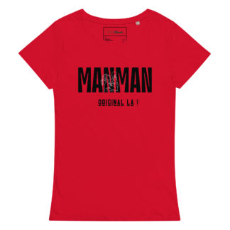 T-shirt éco-responsable femme MANMAN original la