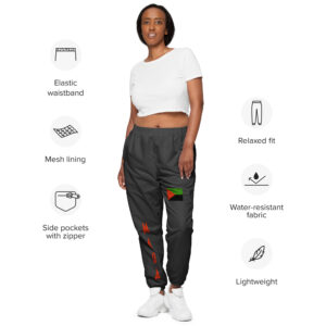 Pantalon de survêtement unisexe eclipse noir MADA