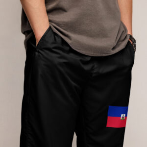 Pantalon de survêtement unisexe noir HAITI
