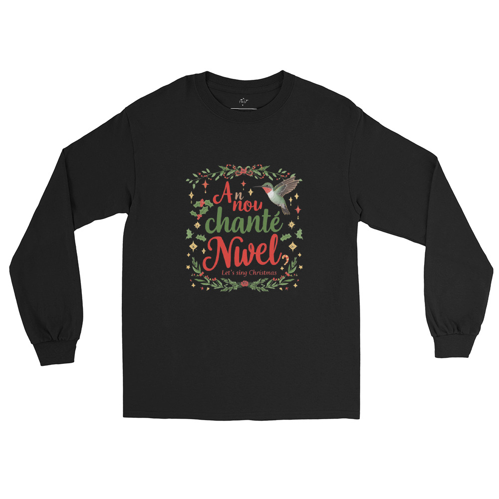 T-shirt unisexe AN NOU CHANTE NOEL – Image 4
