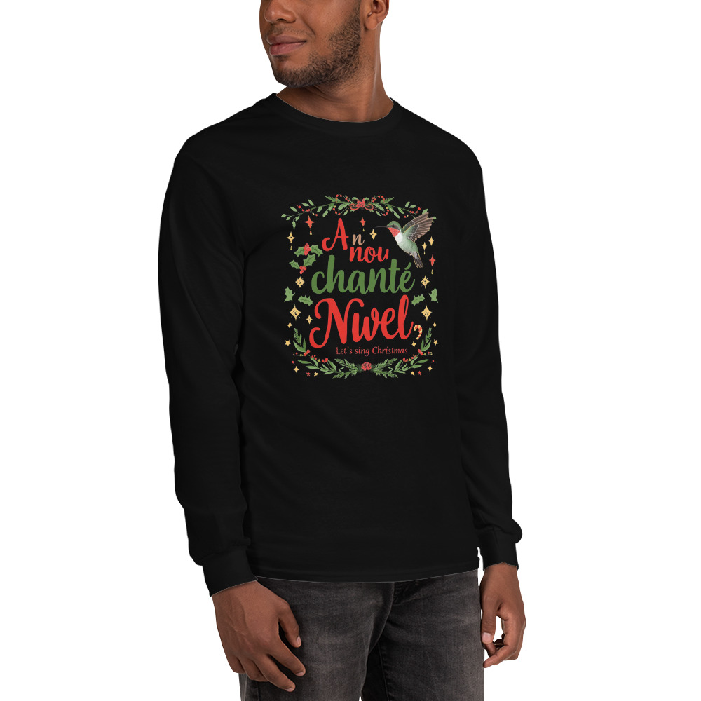 T-shirt unisexe AN NOU CHANTE NOEL – Image 2