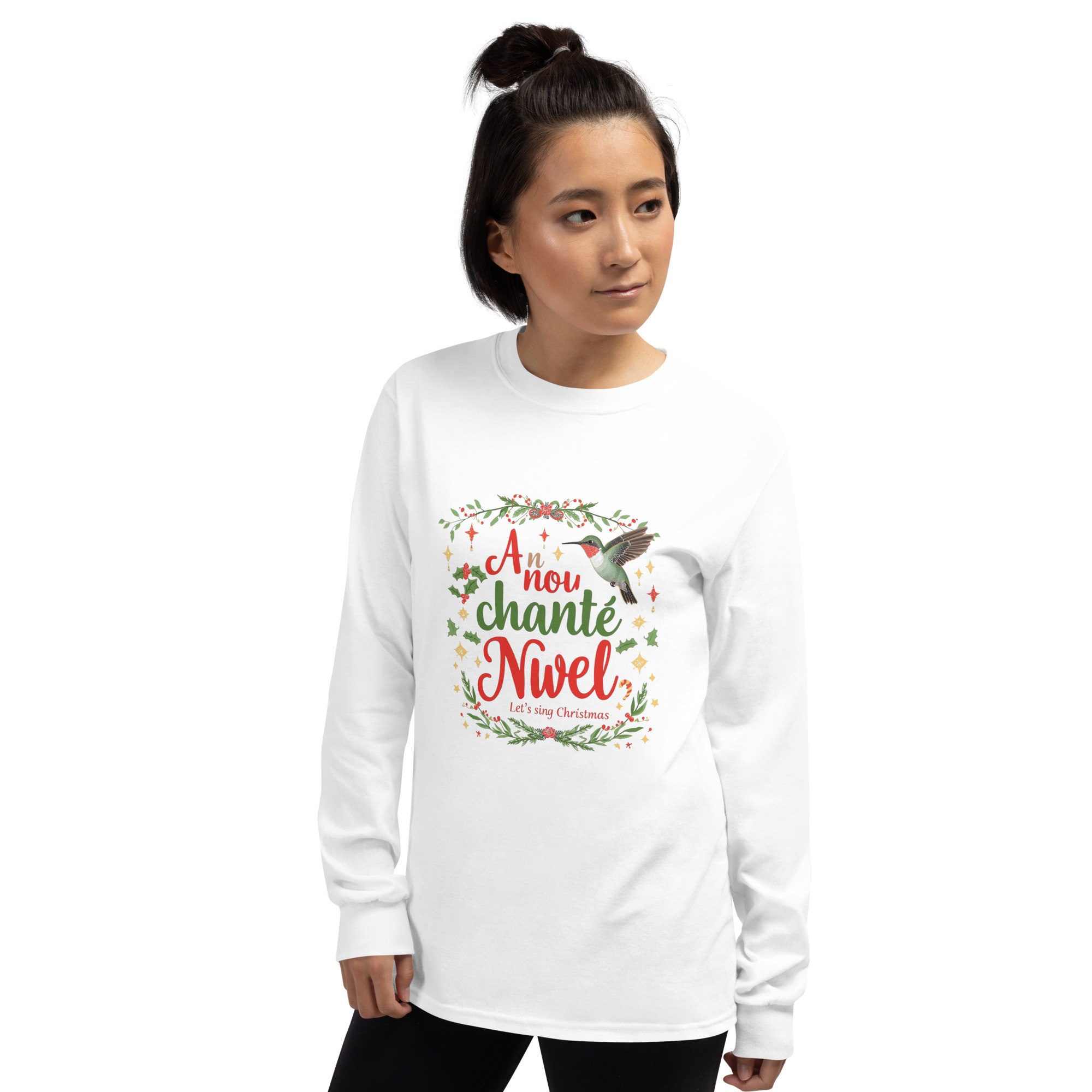 T-shirt unisexe AN NOU CHANTE NOEL – Image 3