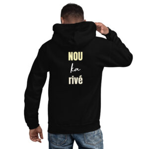 Sweat à capuche unisexe NOU KA RIVÉ