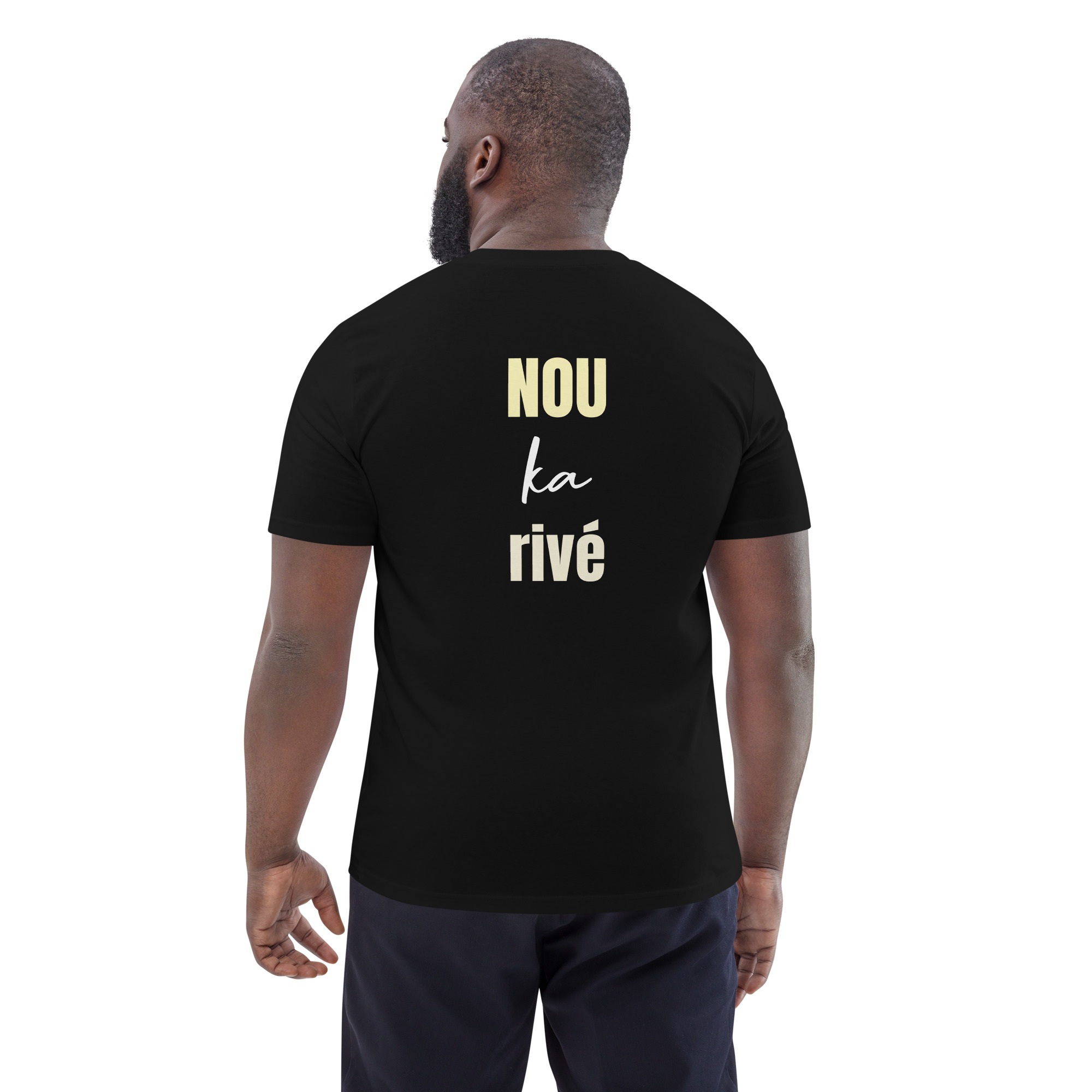 T-shirt unisexe en coton bio NOU KA RIVE