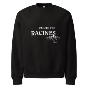 Sweat épais oversize unisexe PORTE TES RACINES