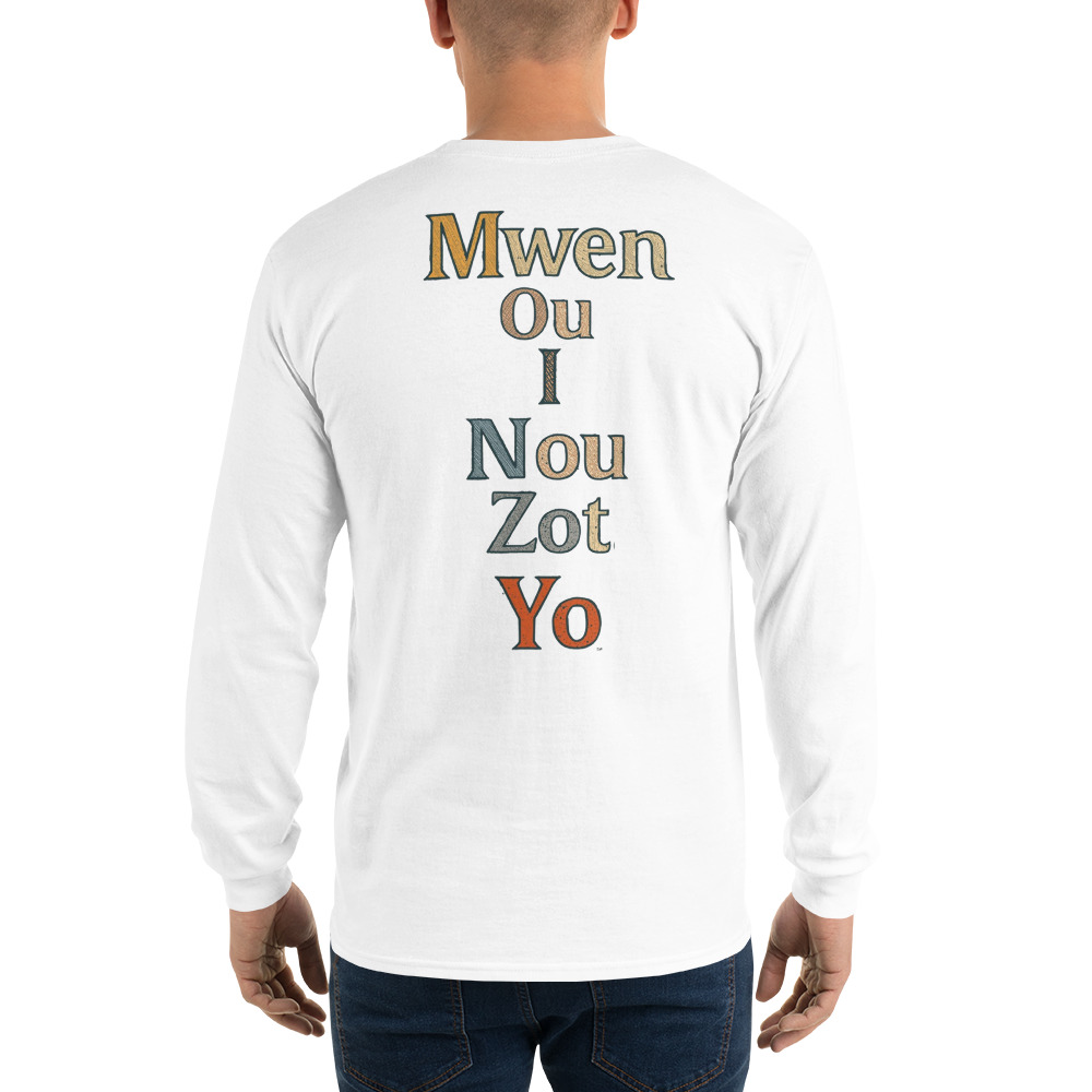 T-shirt à manches longues homme PRONOM PERSONNEL CREOLE – Image 31