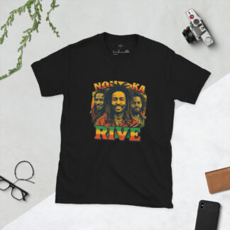 T-shirt Unisexe à Manches Courtes NOU KA RIVE RASTA2