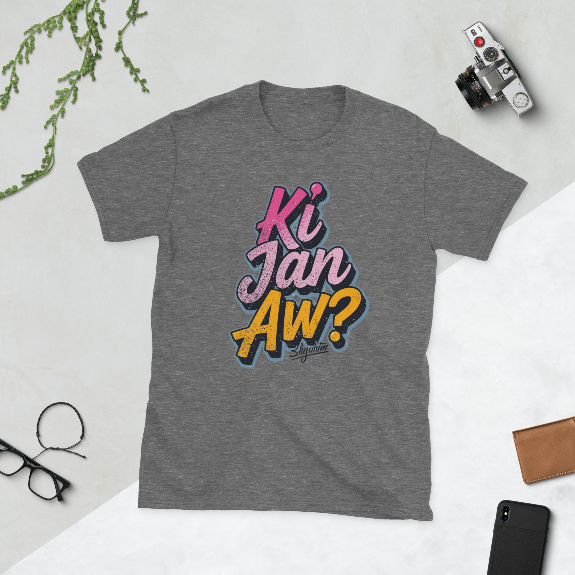 T-shirt Unisexe KI JAN AW – Image 20