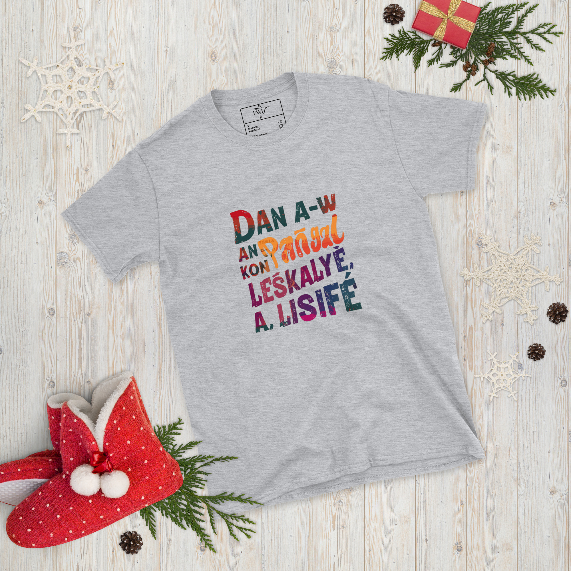 T-shirt Unisexe à Manches Courtes DAN AW – Image 26