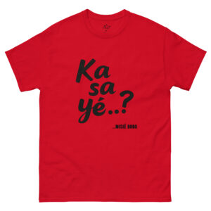 T-shirt classique unisexe KA SA YE