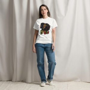 T-shirt classique femme NOU KA RIVE WOMAN RASTA