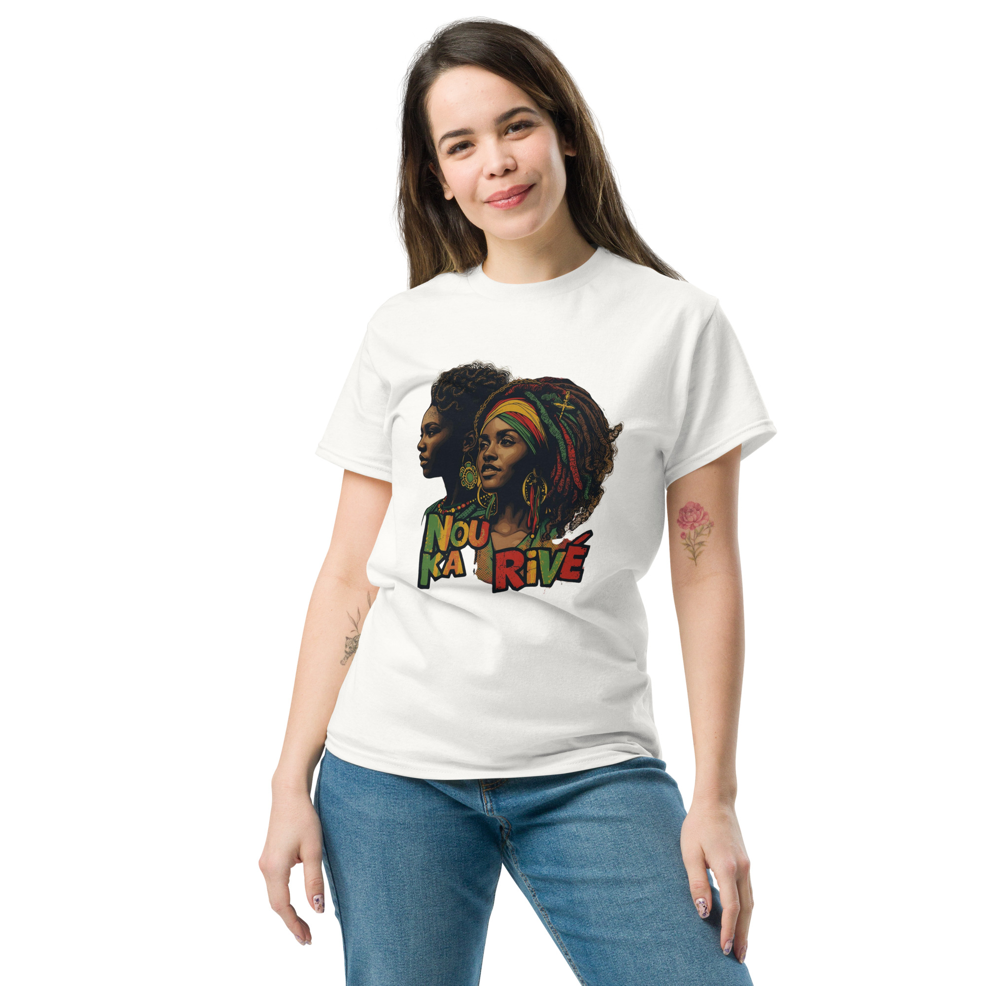 T-shirt classique unisexe NOU KA RIVE – Image 2