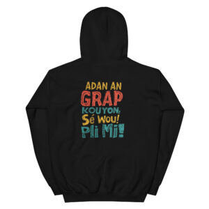Sweat à capuche unisexe ADAN AN GRAP