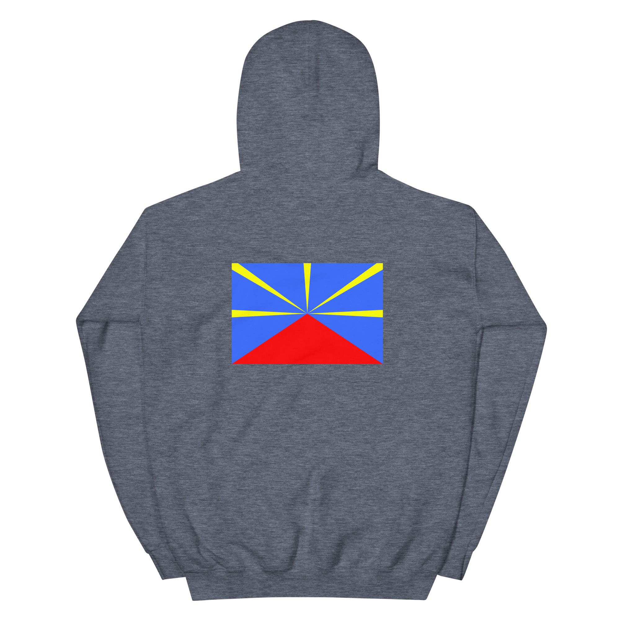 Sweat à capuche unisexe LA REUNION FLAG – Image 15