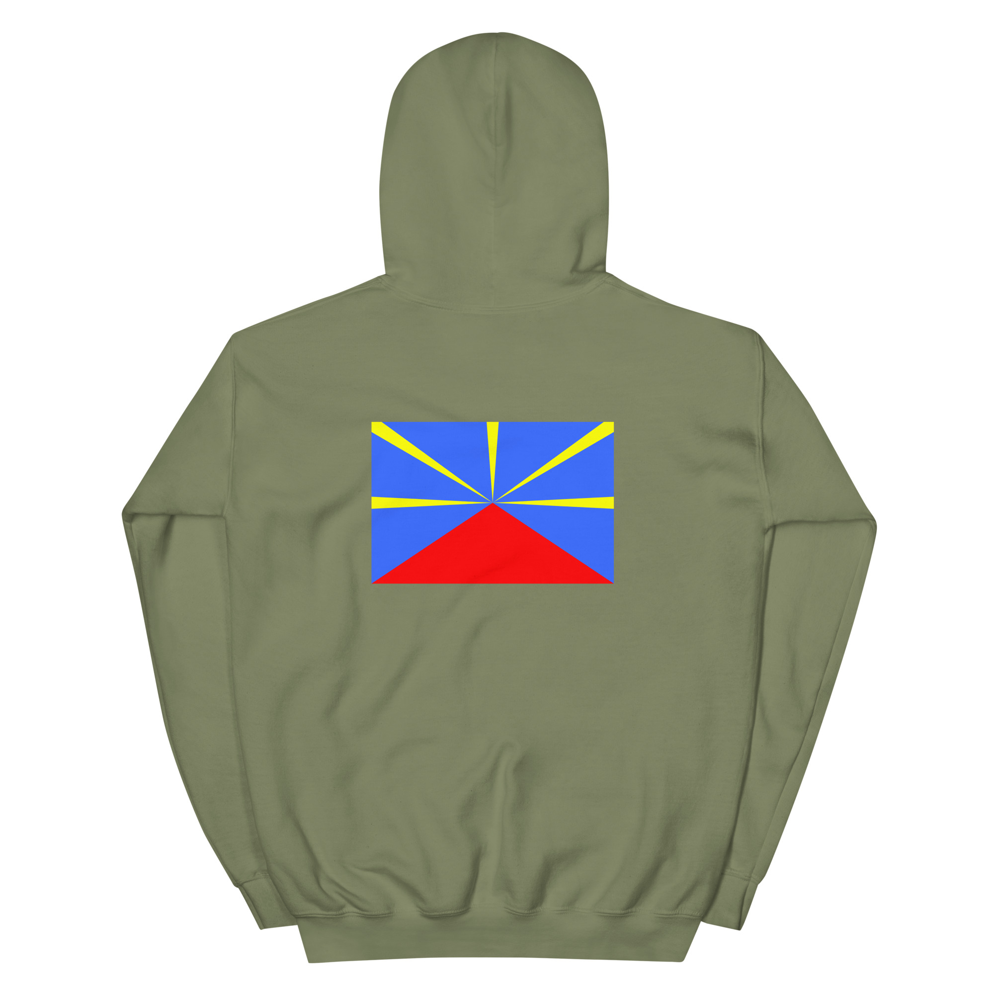 Sweat à capuche unisexe LA REUNION FLAG – Image 17