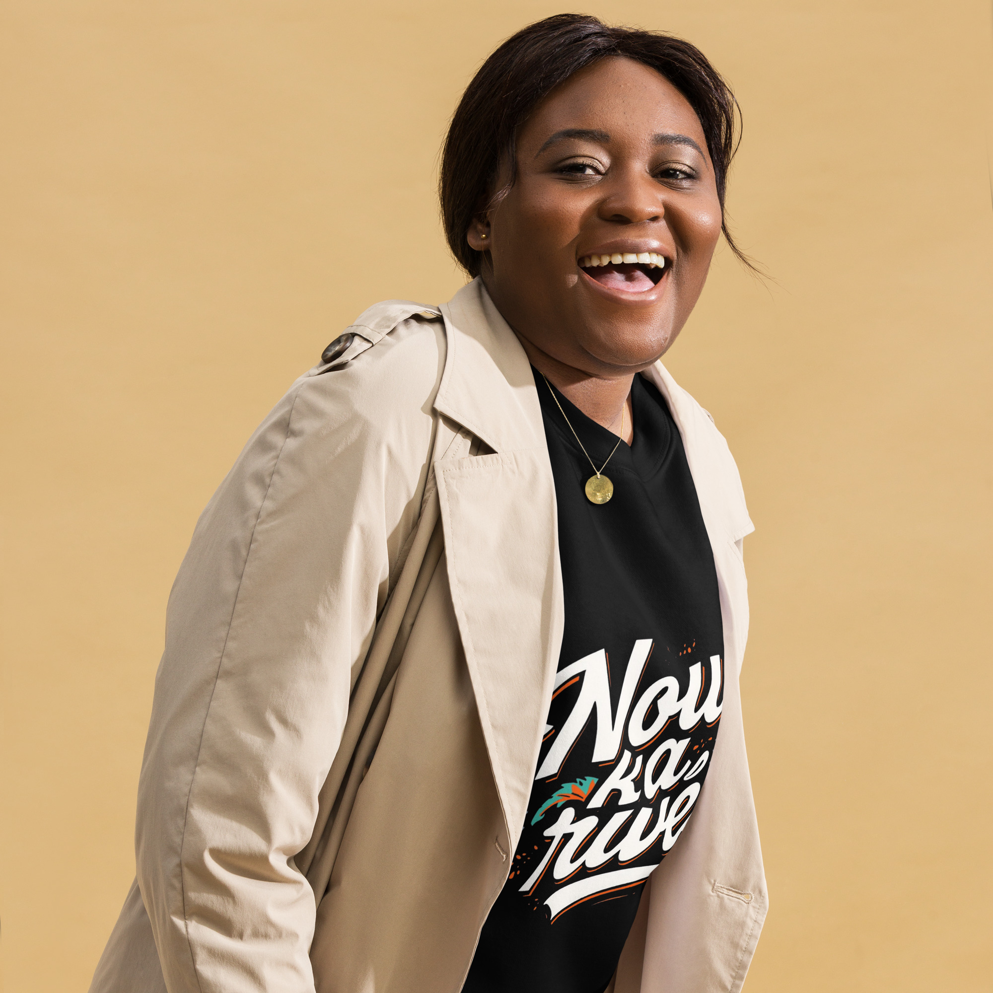 Sweatshirt premium unisexe NOU KA RIVE NUDEN – Image 4