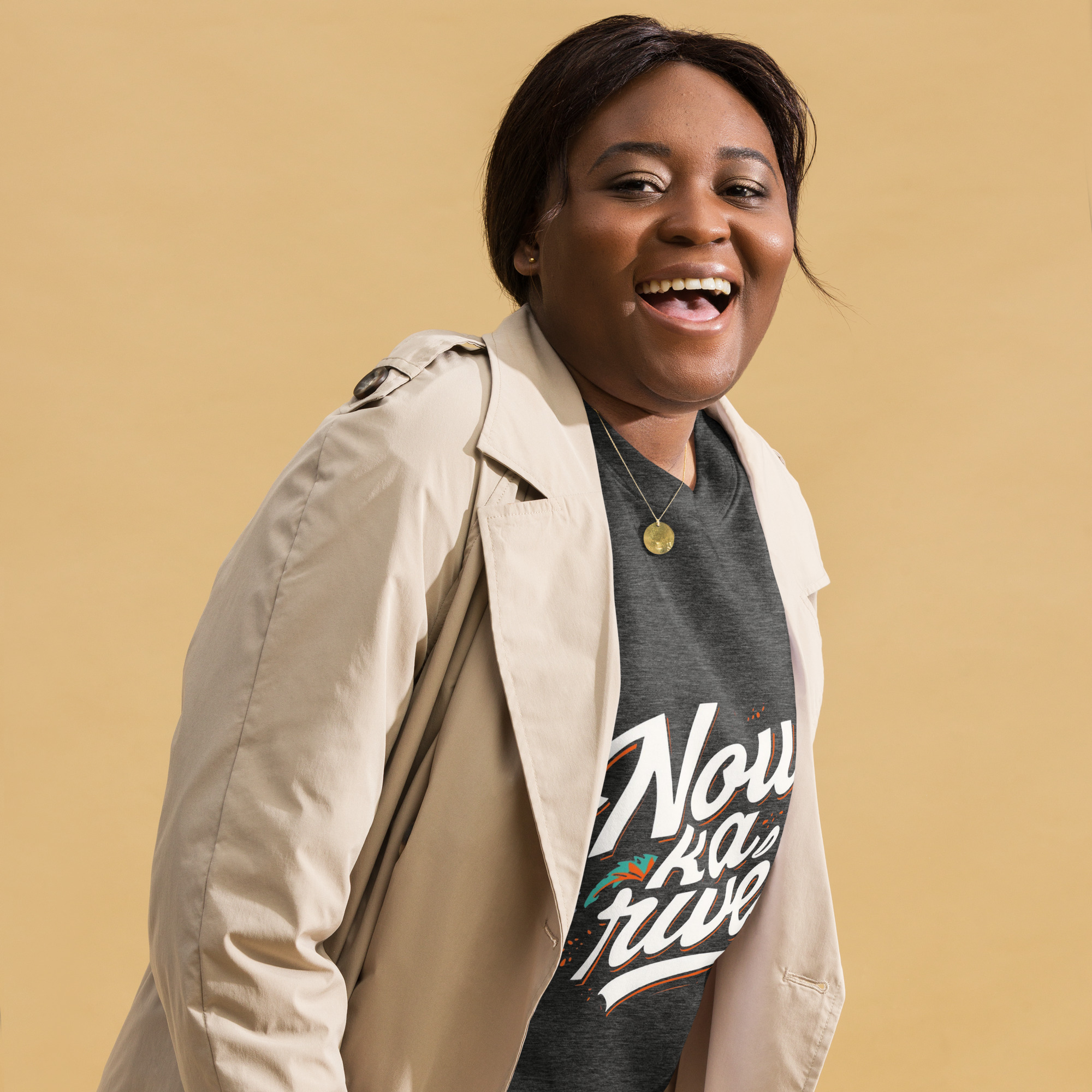 Sweatshirt premium unisexe NOU KA RIVE NUDEN – Image 9