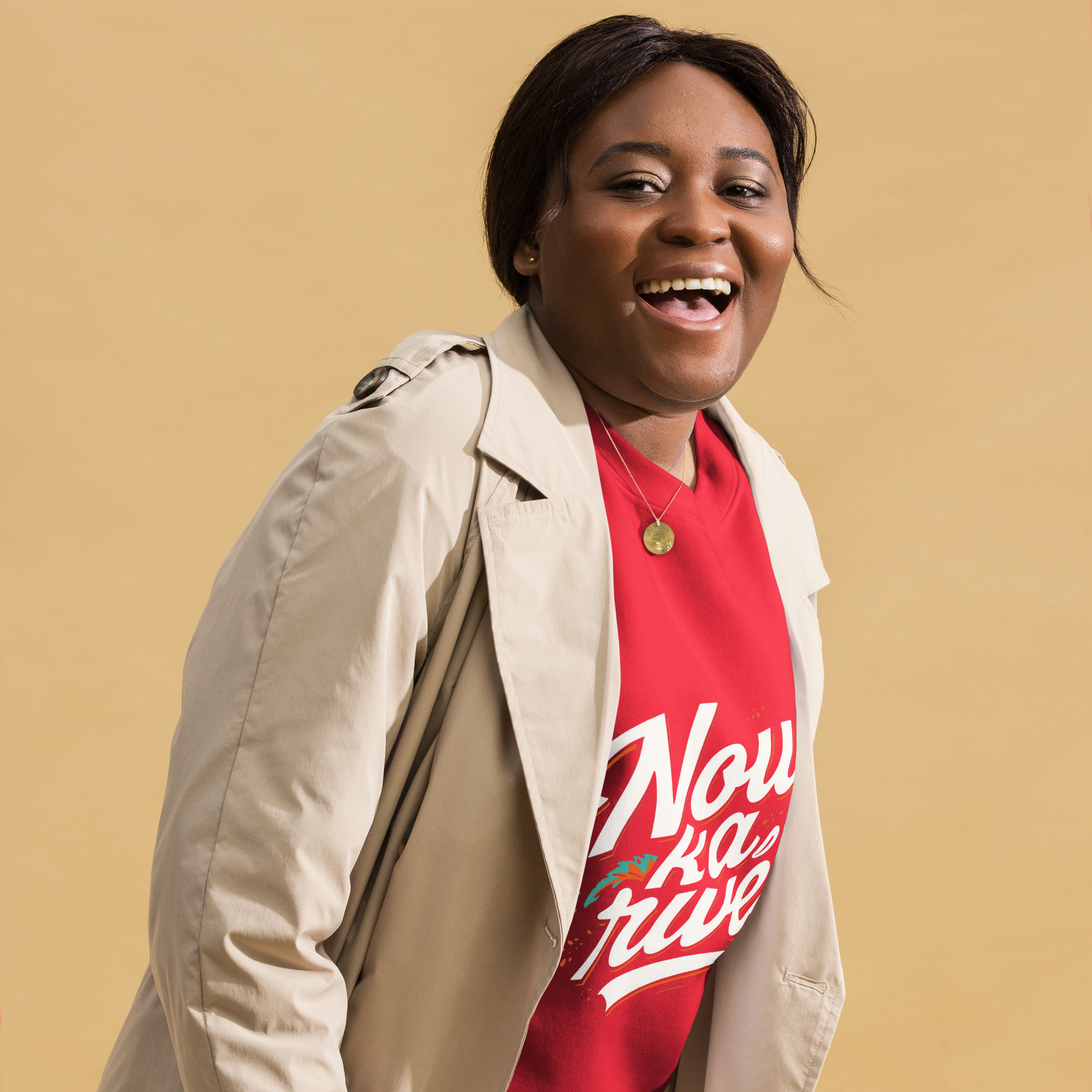 Sweatshirt premium unisexe NOU KA RIVE NUDEN – Image 21