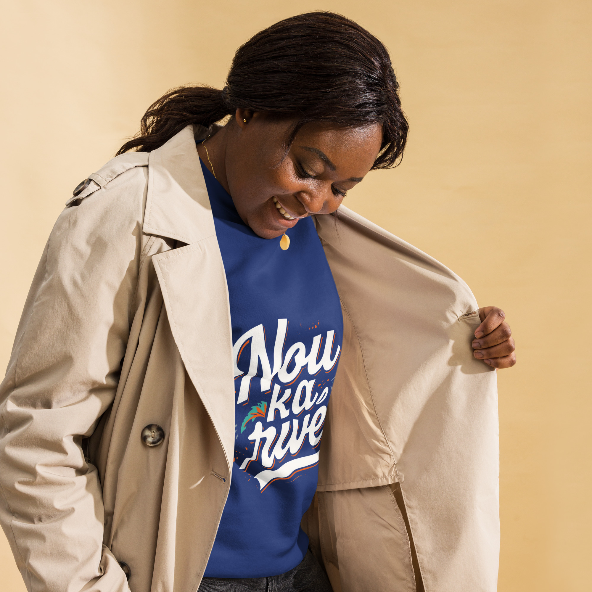 Sweatshirt premium unisexe NOU KA RIVE NUDEN – Image 13