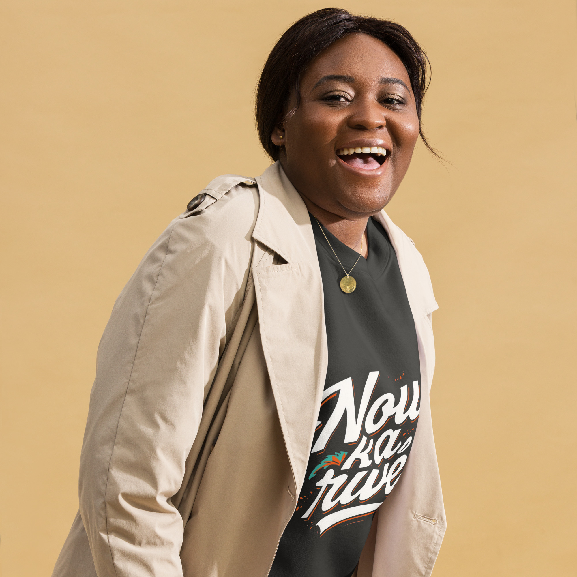 Sweatshirt premium unisexe NOU KA RIVE NUDEN – Image 15