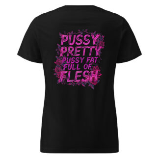 T-shirt femme PUSS CLEAN FAT FRESH
