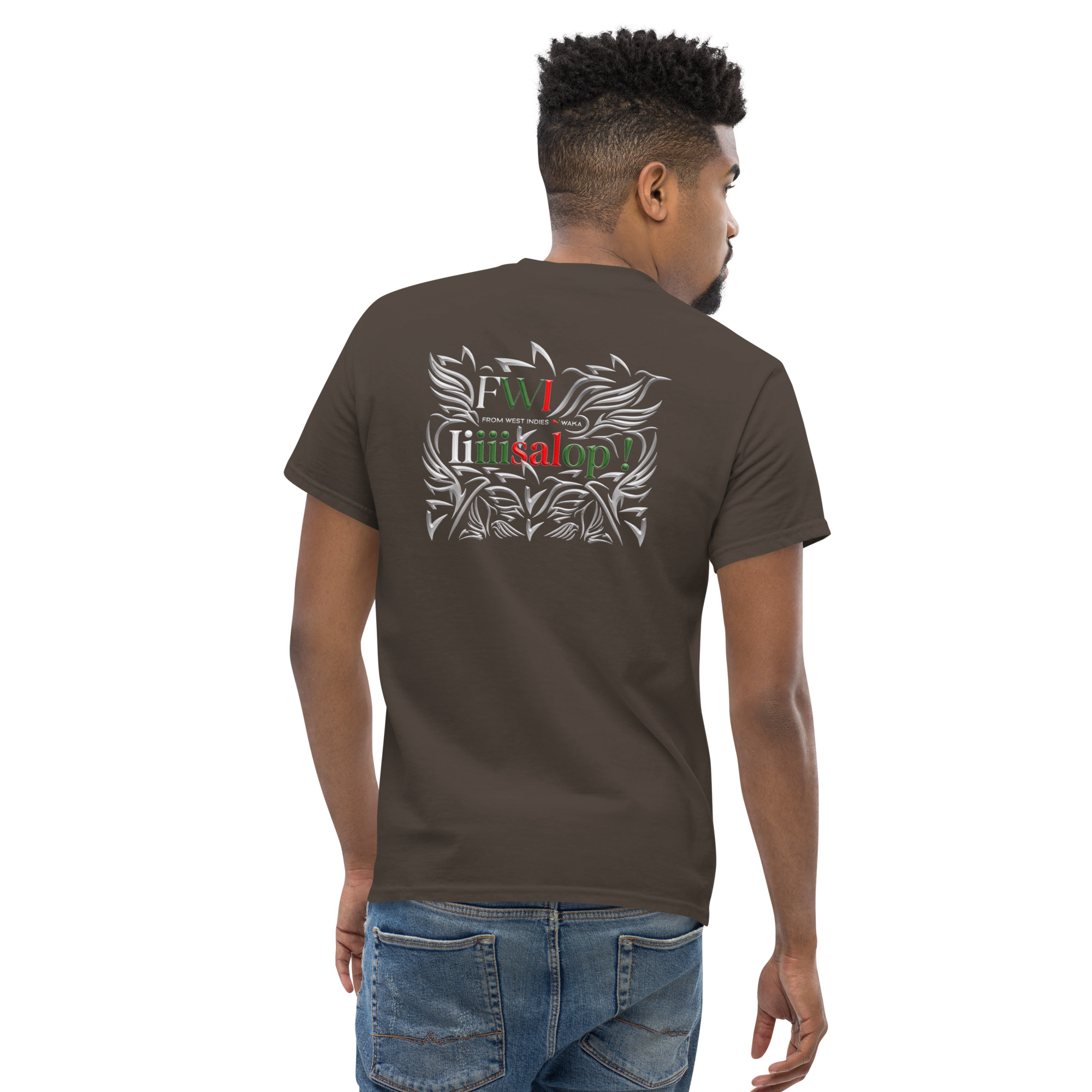 T-shirt classique unisexe Is** – Image 2