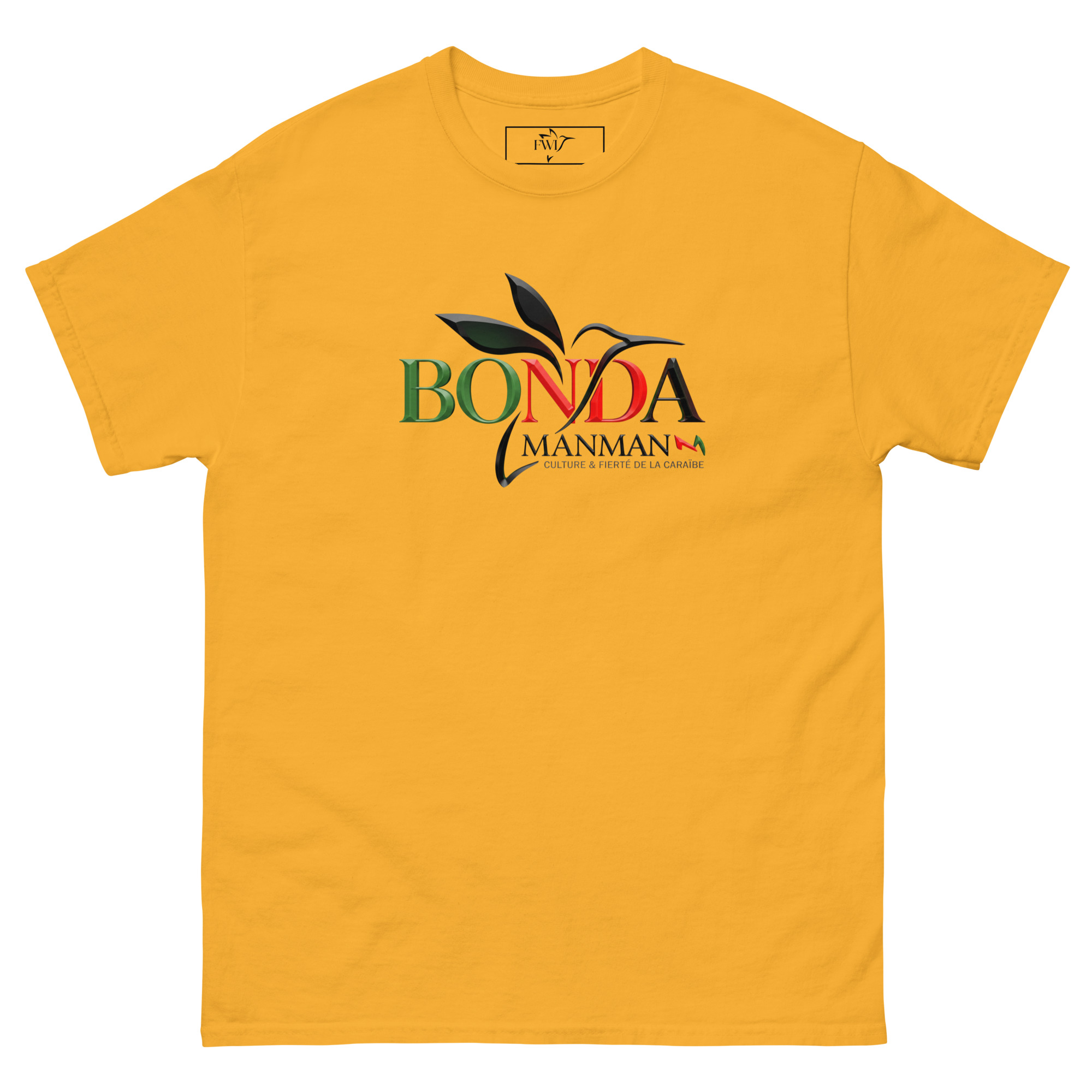T-shirt classique unisexe BONDA MANMANW – Image 2