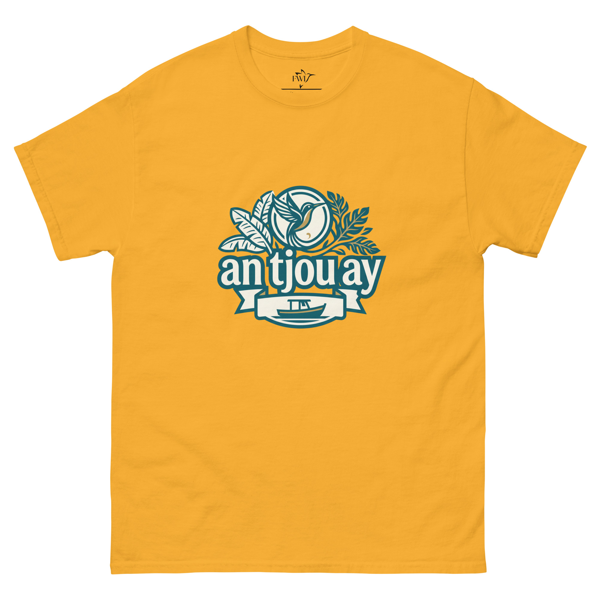 T-shirt classique unisexe AN TJOU AY – Image 3