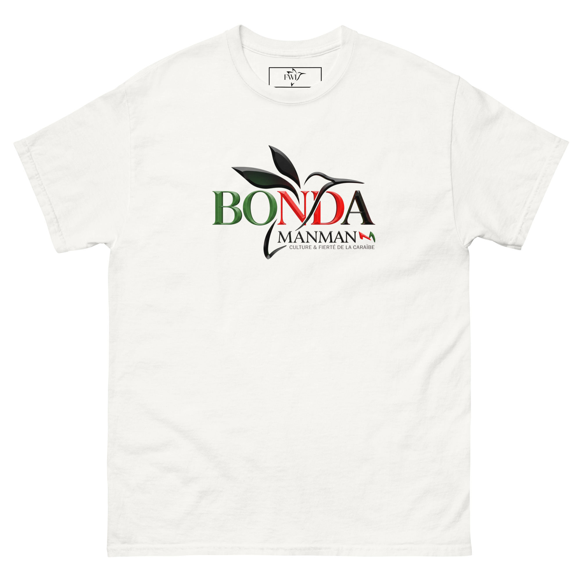 T-shirt classique unisexe BONDA MANMANW