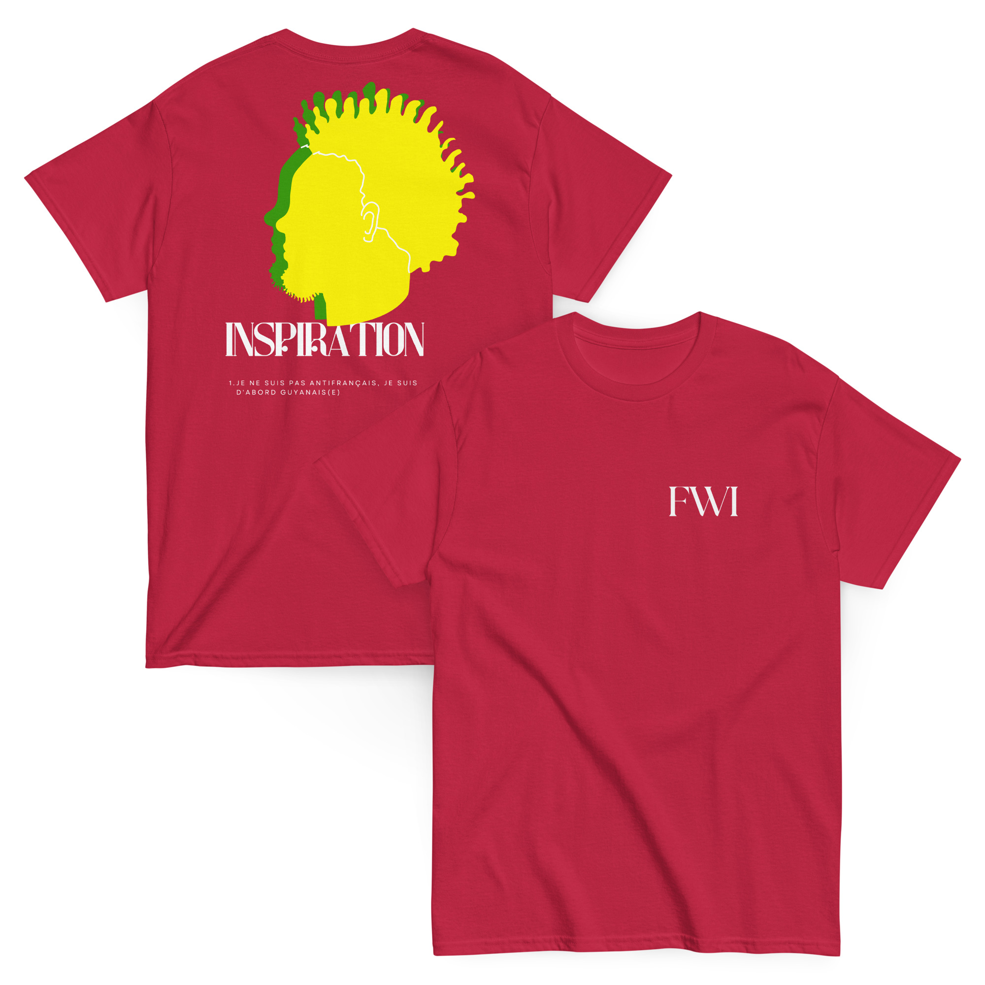T-shirt homme Guyane Face – Image 31