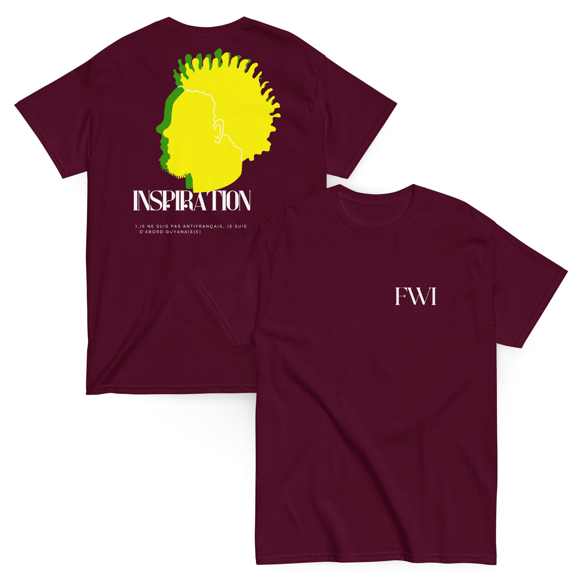 T-shirt homme Guyane Face – Image 33