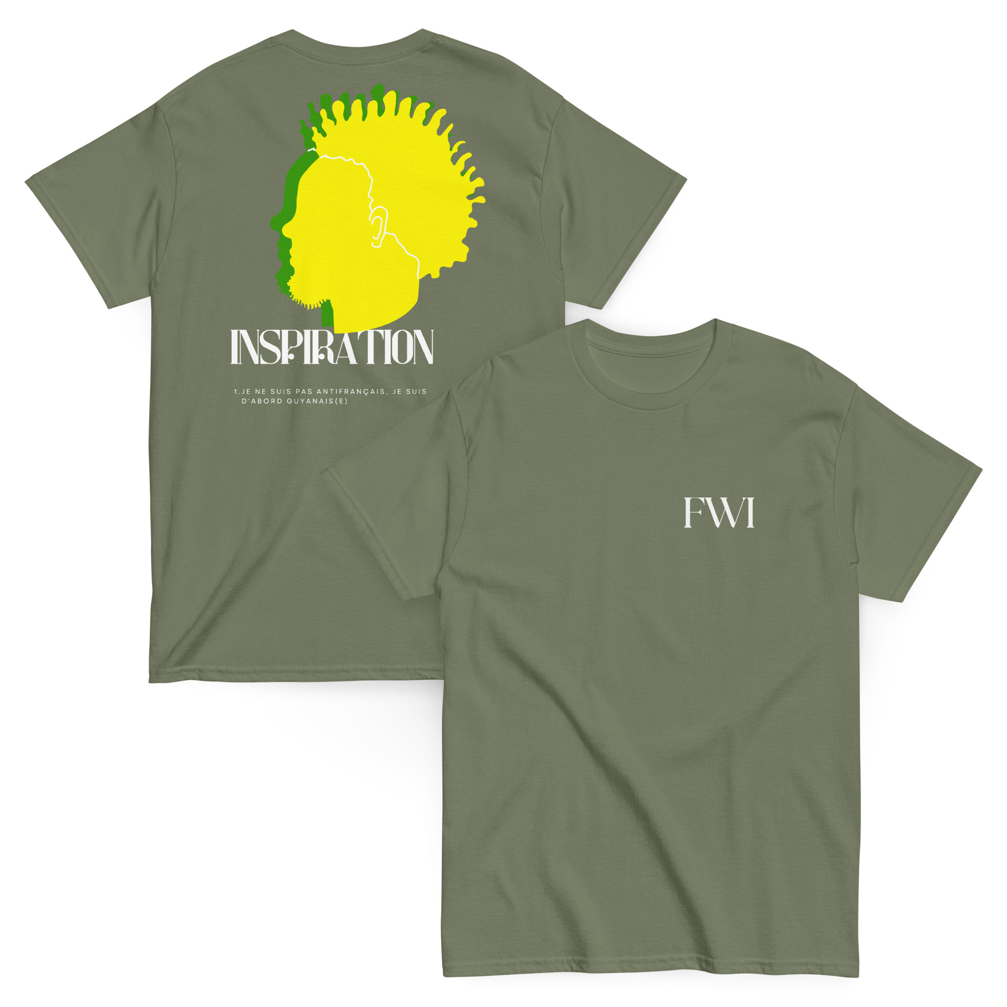 T-shirt homme Guyane Face – Image 34