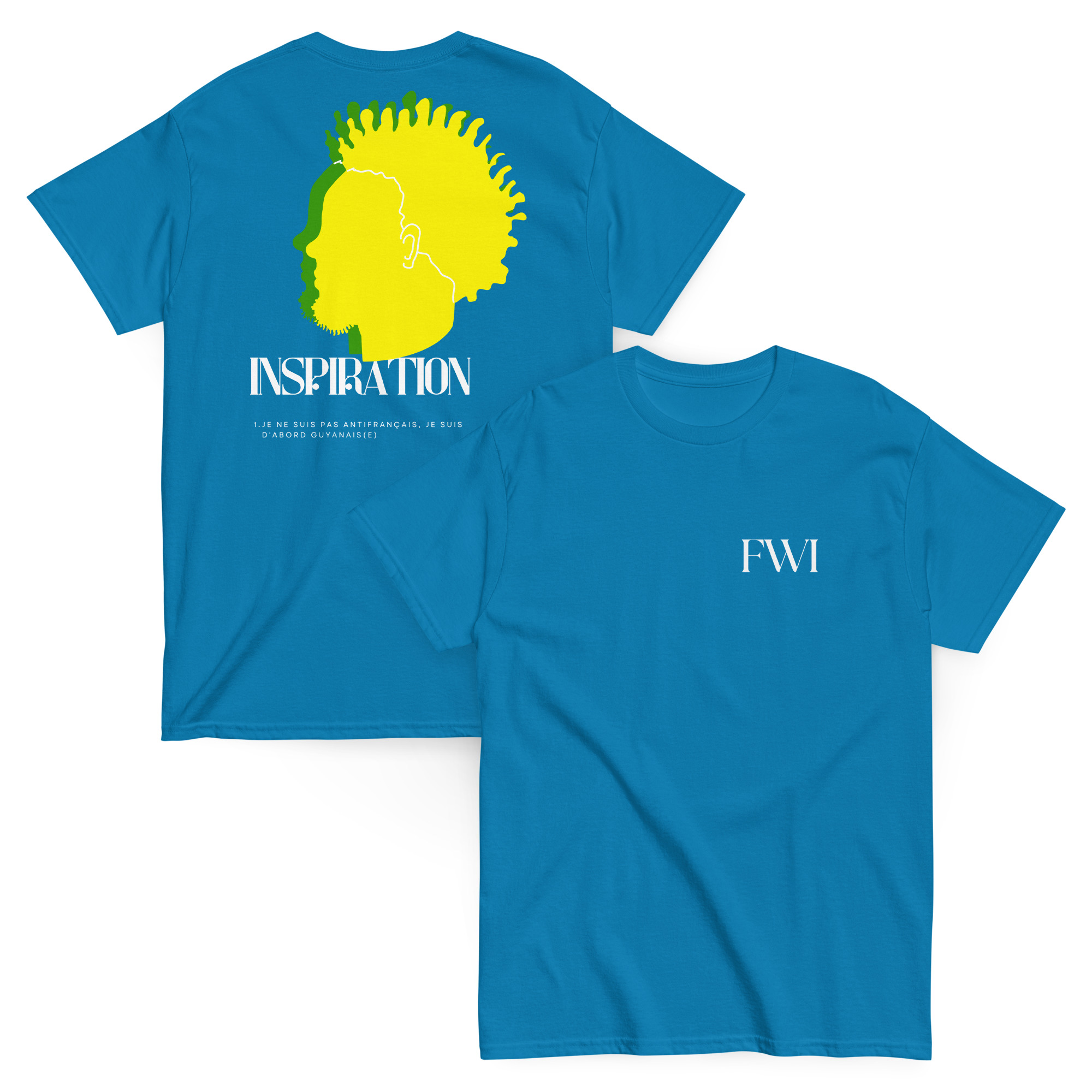 T-shirt homme Guyane Face – Image 35