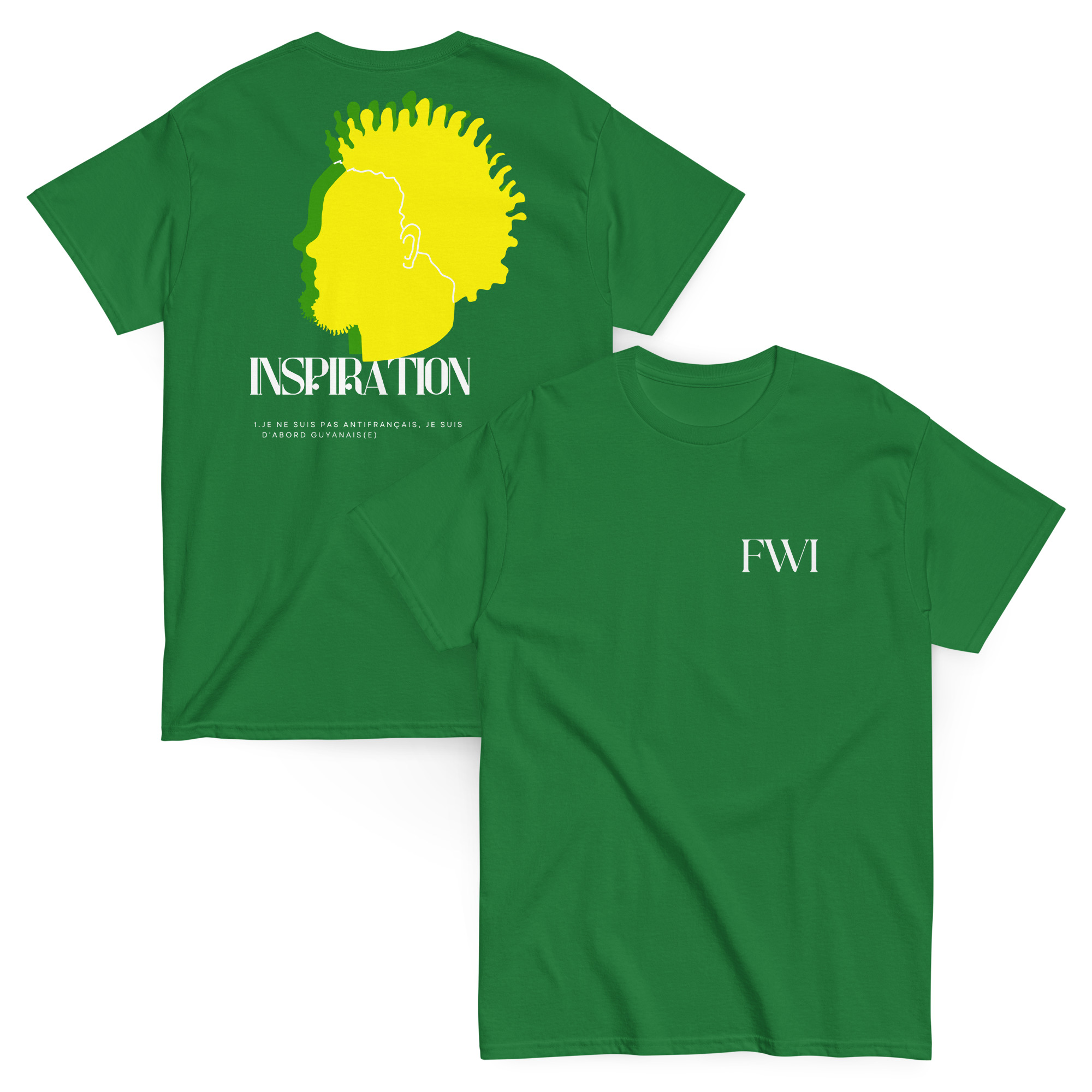 T-shirt homme Guyane Face – Image 36
